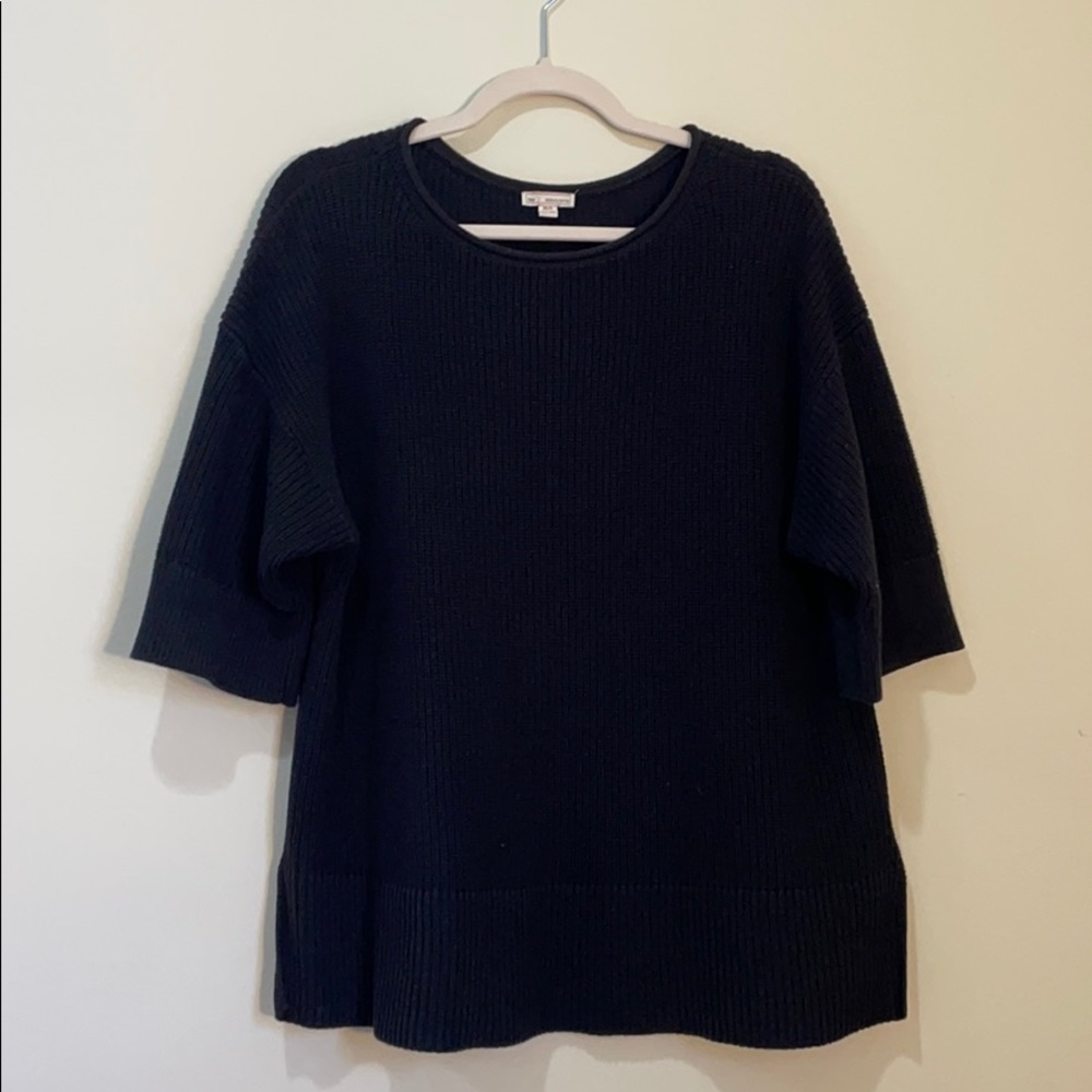PERFECT GAP 3/4 SLEEVE SWEATER!!!🖤